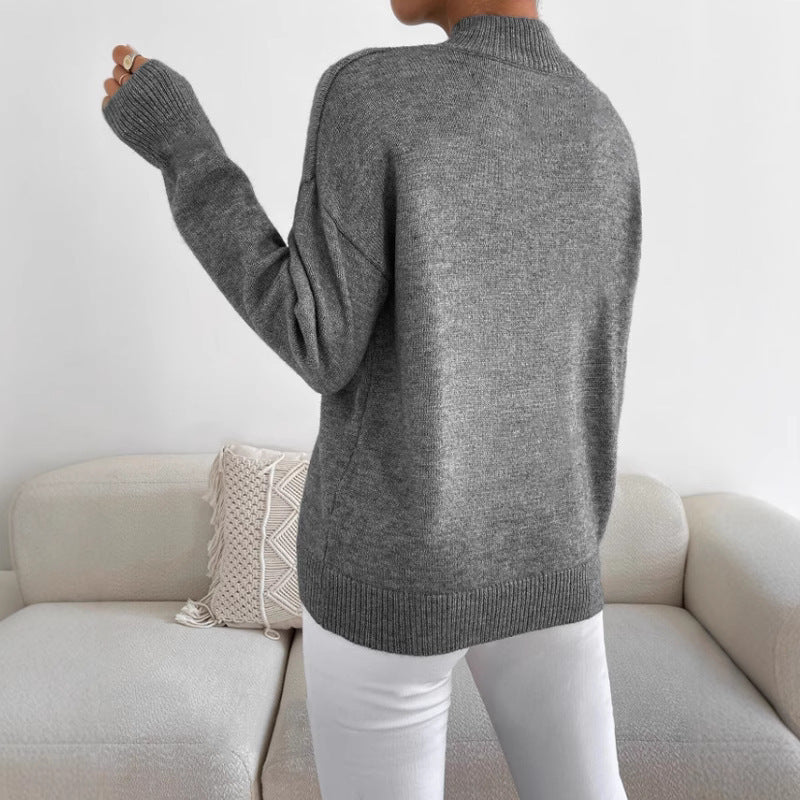 Loose Winter Knit Sweater
