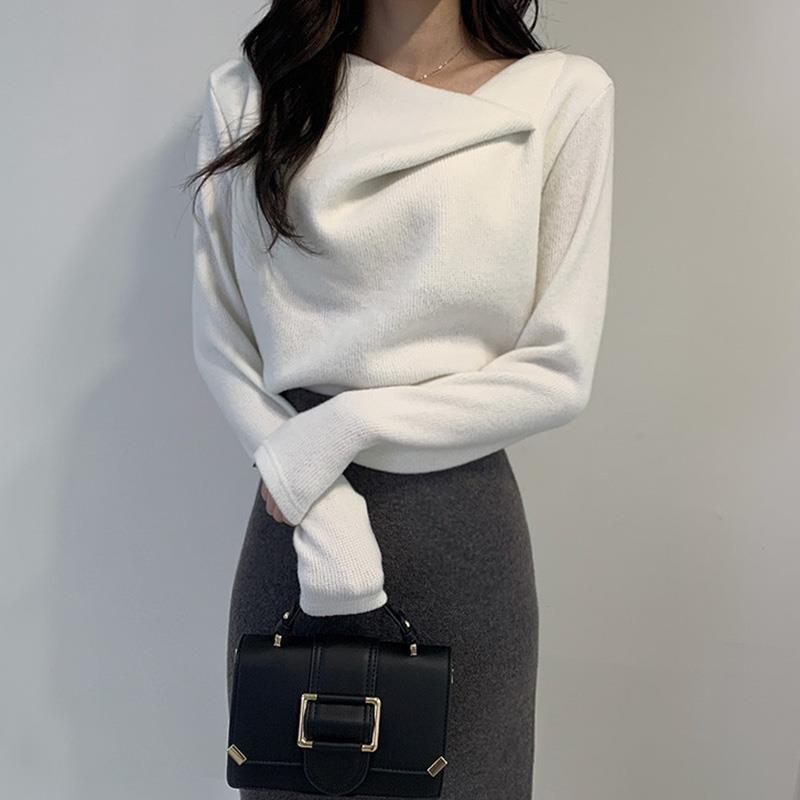 Thickened Dralon Slim Sweater