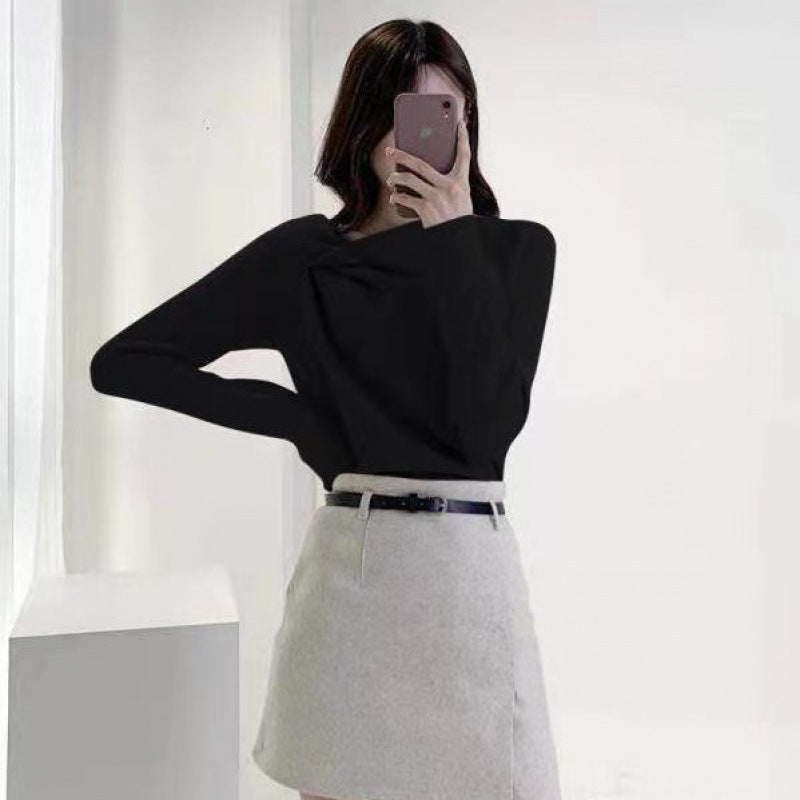 Thickened Dralon Slim Sweater